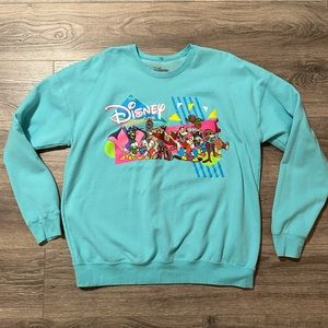 Vintage Disney Character Crewneck, Size XL